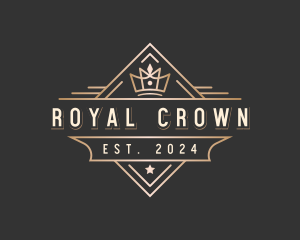 Luxury Crown Boutique logo design