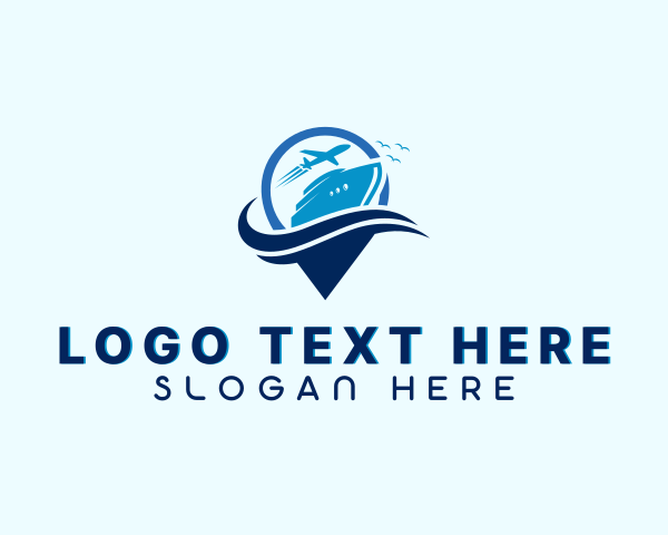 Travel Blogger logo example 2