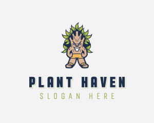 Sustainable Tree Planting  logo design