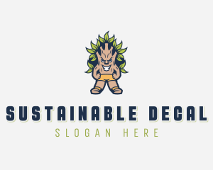 Sustainable Tree Planting  logo design