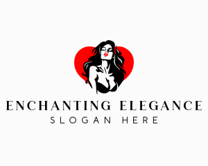 Sexy Woman Body logo design