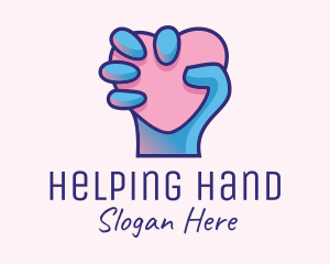 Heart Hand Hold logo