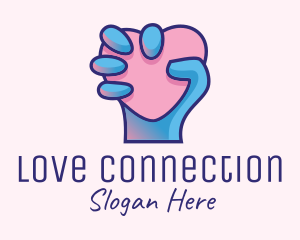 Heart Hand Hold logo