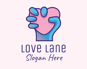 Heart Hand Hold logo