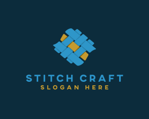 Fabric Pattern Weaver logo design