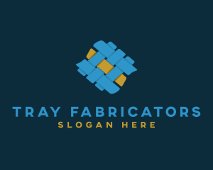 Fabric Pattern Weaver logo design