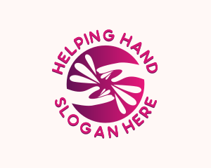 Charity Hands Foundation logo design