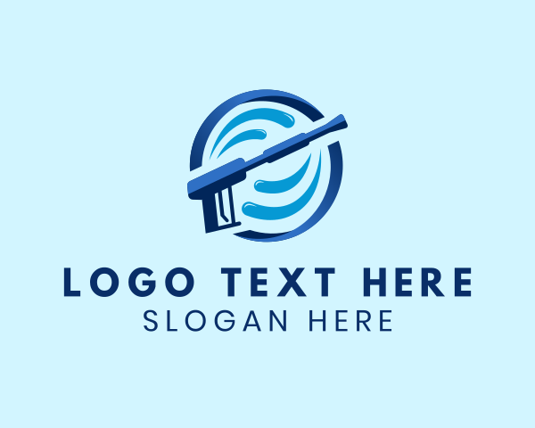 Deep Clean logo example 2