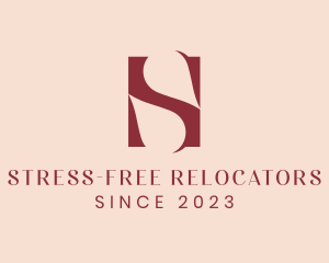 Red Letter S Boutique logo design