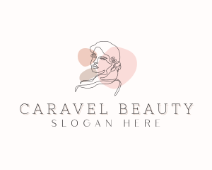 Beauty Woman Skincare logo design