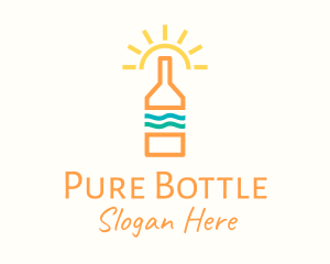 Sun Tropical Bottle logo