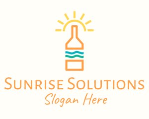 Sun Tropical Bottle logo