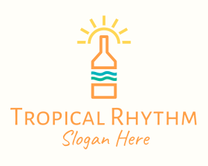 Sun Tropical Bottle logo