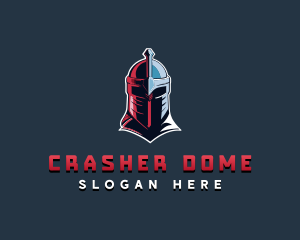 Helmet Knight Armor logo