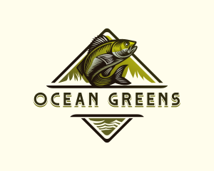 Fish Wildlife Seafood logo design