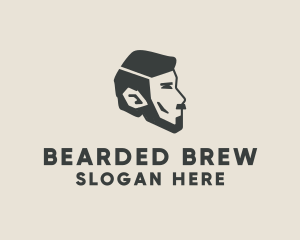 Male Beard Barber logo