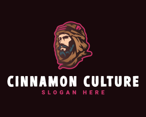 Cultural Bedouin Man logo