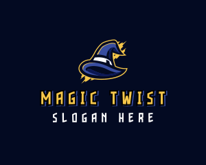 Witch Hat Fantasy logo design