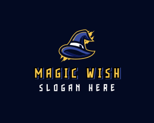 Witch Hat Fantasy logo design