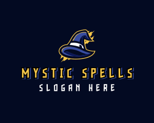 Witch Hat Fantasy logo design