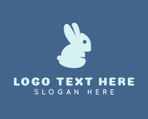 Cute Bunny Rabbit logo