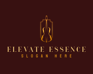 Luxury Violin Instrument logo