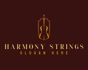 Luxury Violin Instrument logo