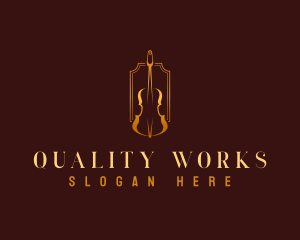 Luxury Violin Instrument logo