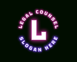 Cyber Neon Lifestyle Logo