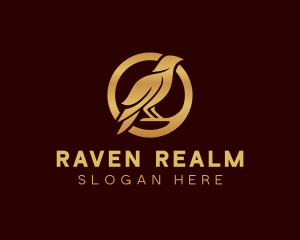 Wild Raven Bird logo