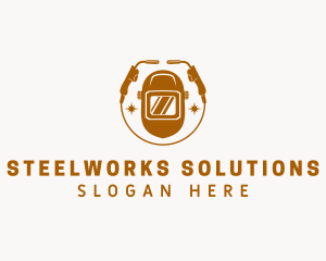 Industrial Welding Mechanic logo design