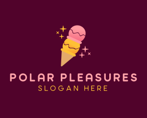 Starry Fruit Ice Cream logo