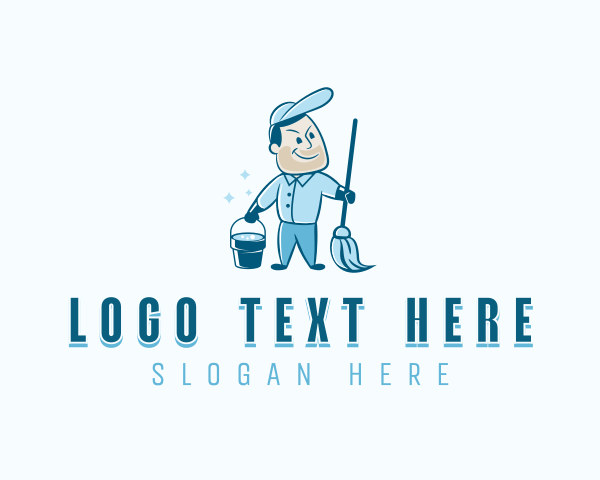 Cleaner logo example 4