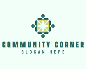 People Support Community logo design