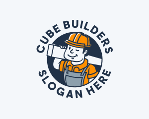 Renovation Builder Carpenter logo design