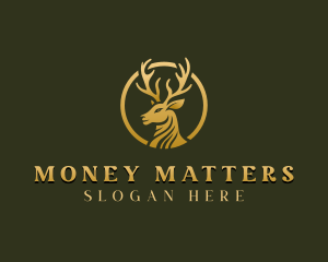 Deer Stag Finance logo design