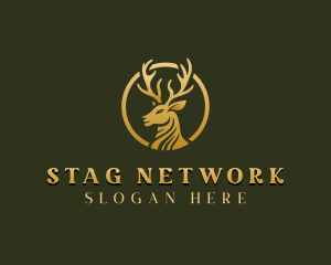 Deer Stag Finance logo design