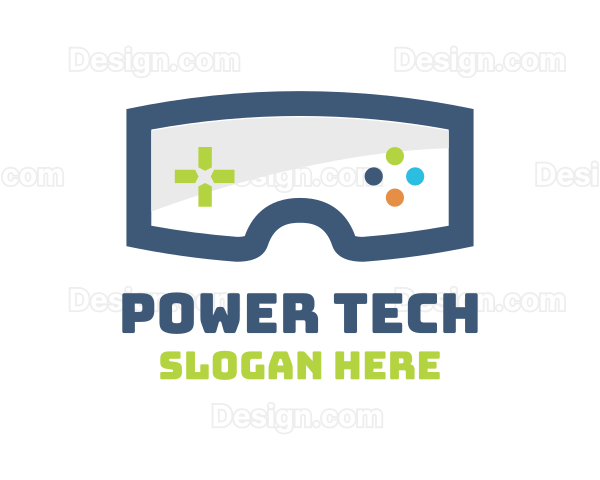 Goggles Game Controls Logo