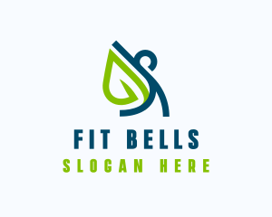 Fitness Exercise Monoline logo design