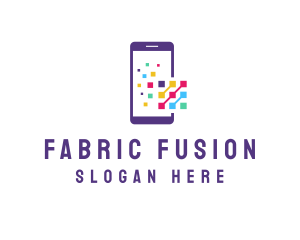 Digital Mobile Phone logo design