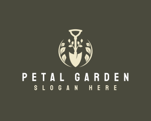 Shovel Plant Landscaping logo design