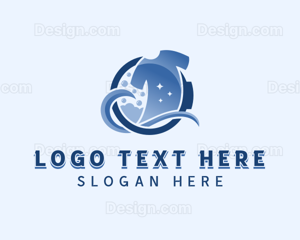 Clothes Washing Detergent Logo