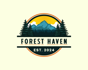 Mountain Forest Summit logo design