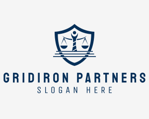 Law Firm Shield  logo design