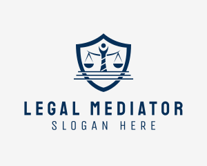 Law Firm Shield  logo design