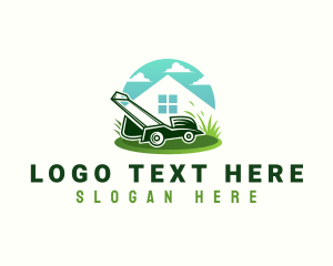 Landscaping Lawn Mower logo