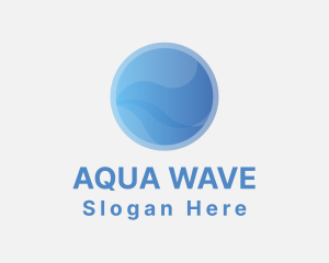 Professional Gradient Wave logo