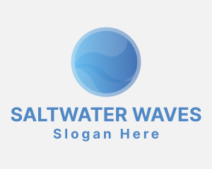 Professional Gradient Wave logo design