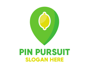 Lemon Location Pin logo