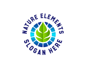 Natural Energy Panel logo design